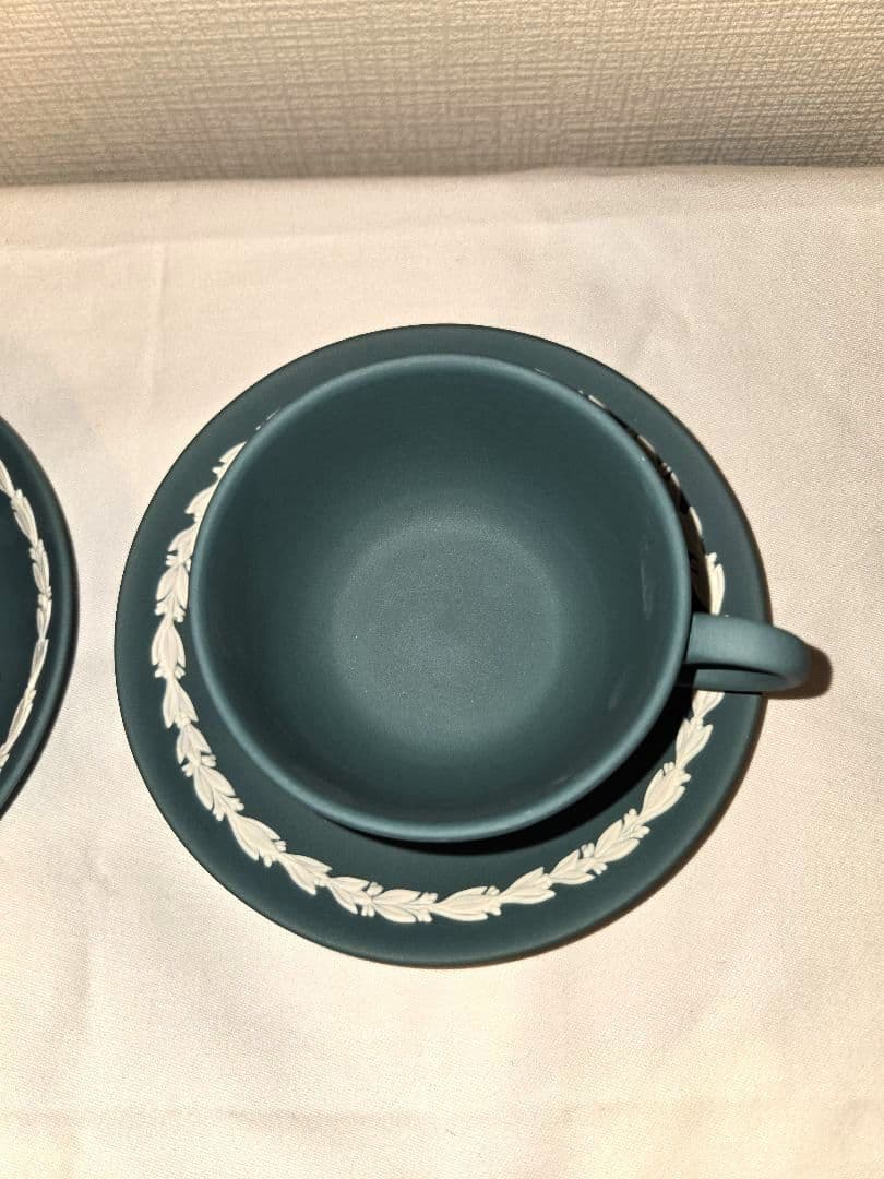 H*o様 希少品 ウェッジウッド ジャスパー カップ&ソーサー 馬 2客