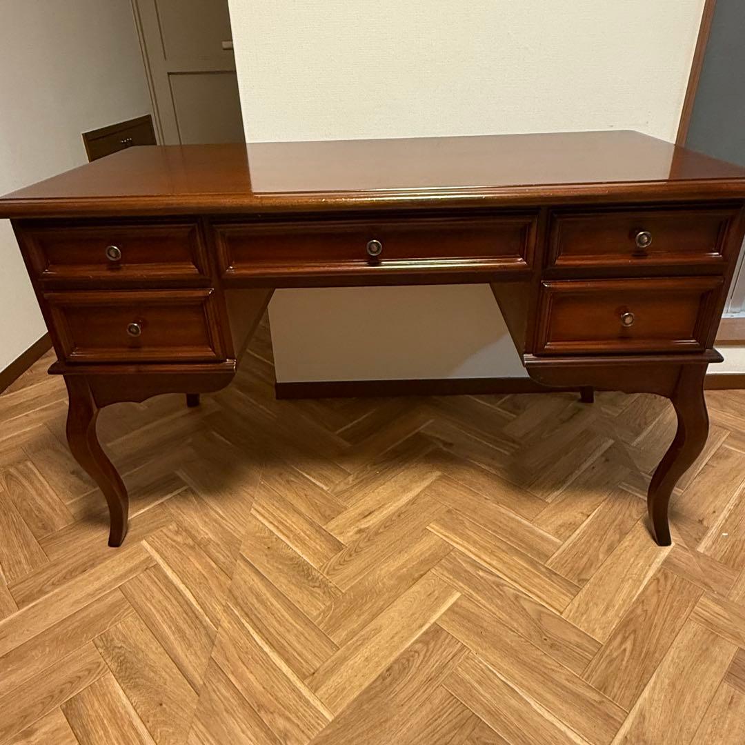 【希少】【全国送料無料】12/26迄 高価　アンティーク　デスク　ヴィンテージ
