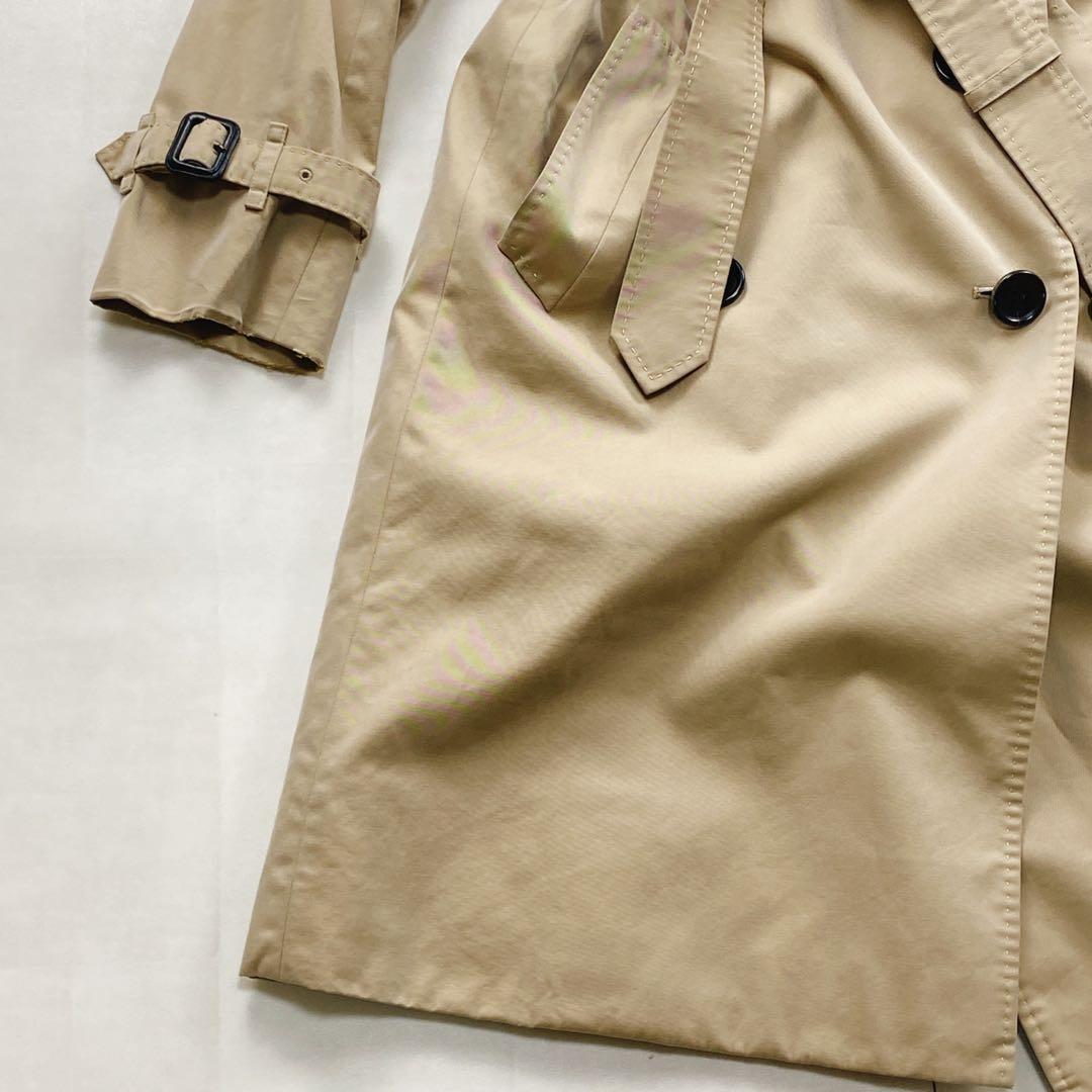 美品 貴重4way 襟裏メガチェック バーバリーロンドン フォックスファー