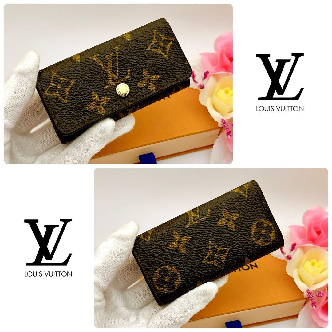 本日まで❣️ルイヴィトン　モノグラム　4連キーケース　ミュルティクレ　正規品