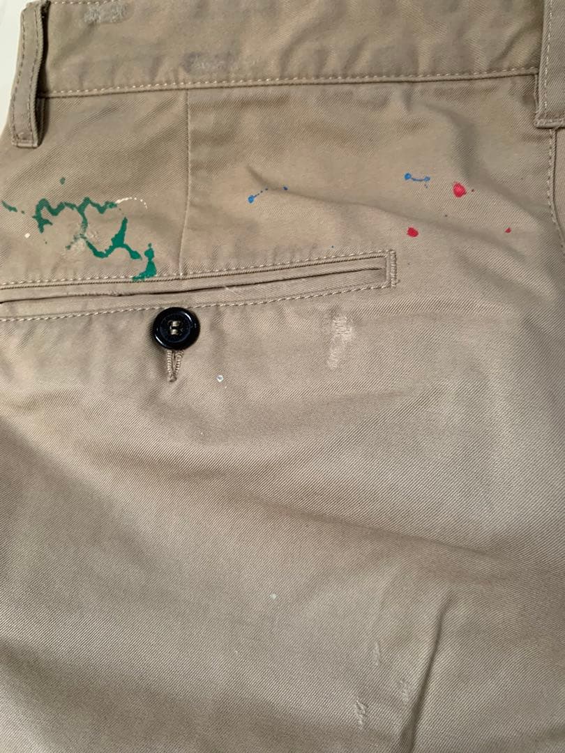 DSQUARED2 パンツ ロングパンツ ダメージ加工 エンブレム メンズ 46