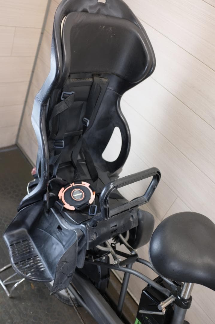 ♡ののたん♡ )パナ ギュット3段13.2Ah（5点灯）充電器あり 前カゴ