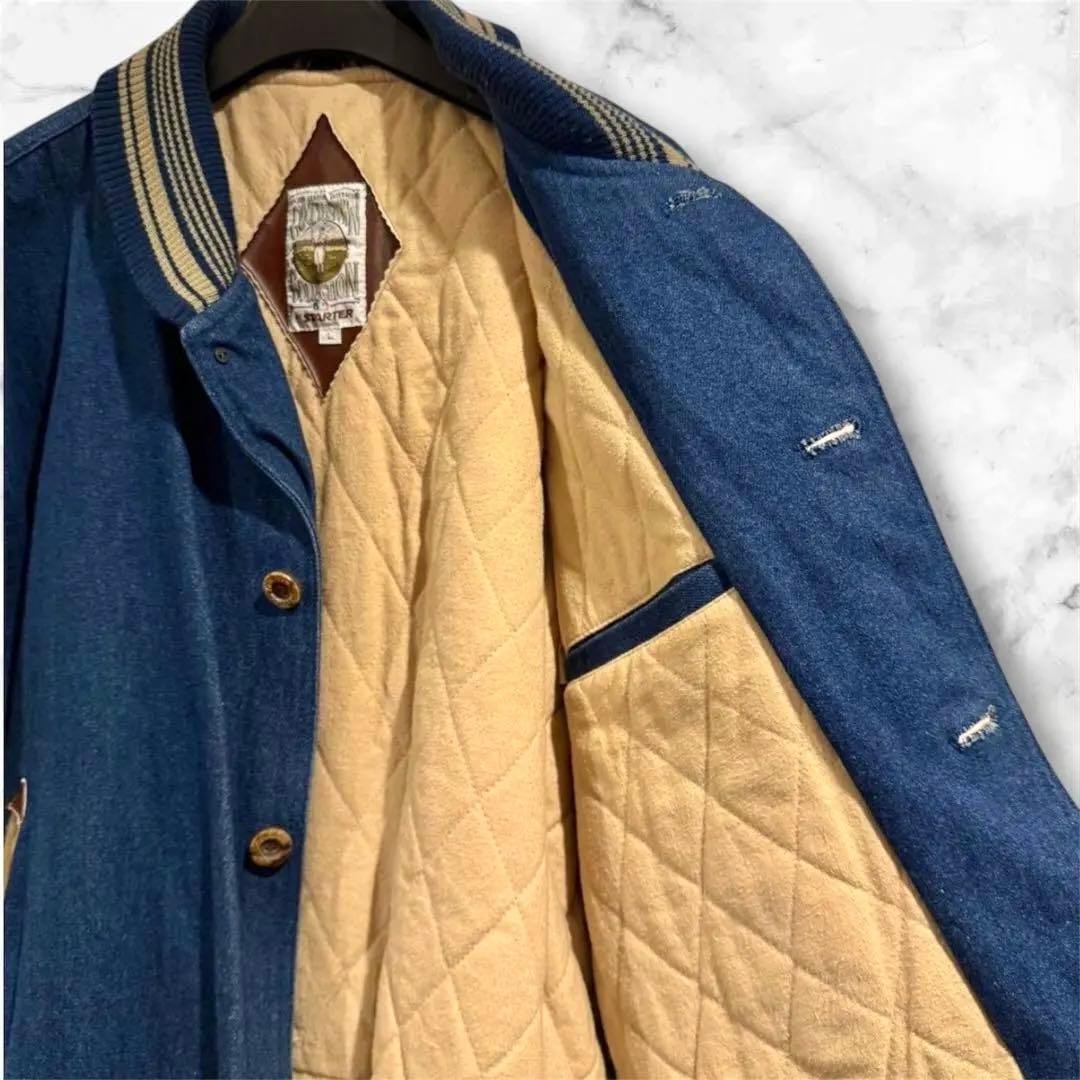 希少‼️記念モデル‼️　ニューヨークヤンキース　デニム　スタジャン　STARTER