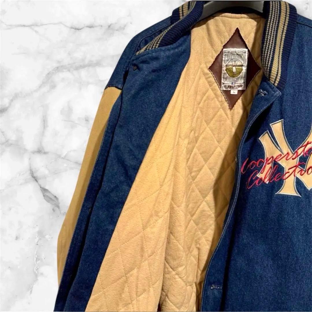 希少‼️記念モデル‼️　ニューヨークヤンキース　デニム　スタジャン　STARTER