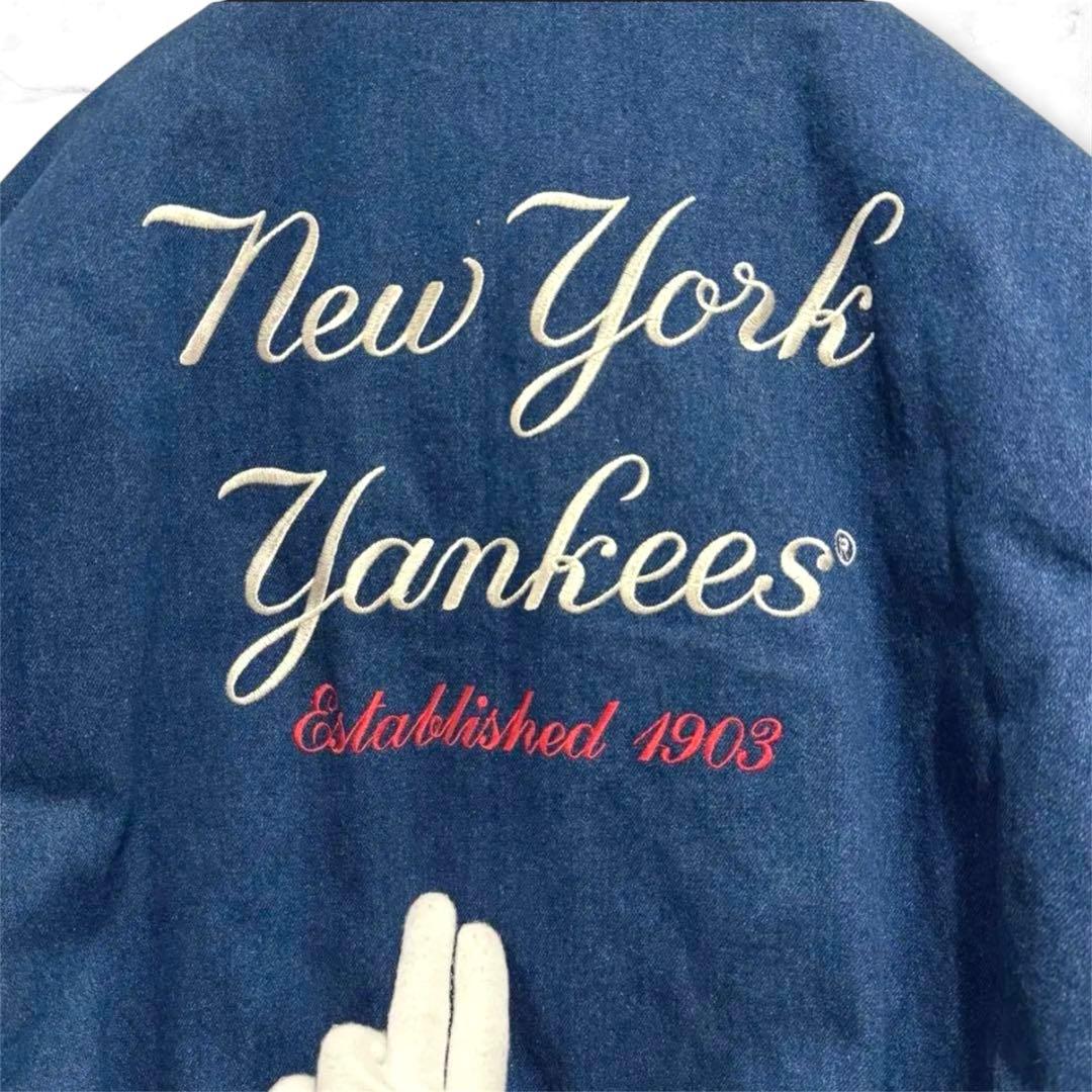 希少‼️記念モデル‼️　ニューヨークヤンキース　デニム　スタジャン　STARTER