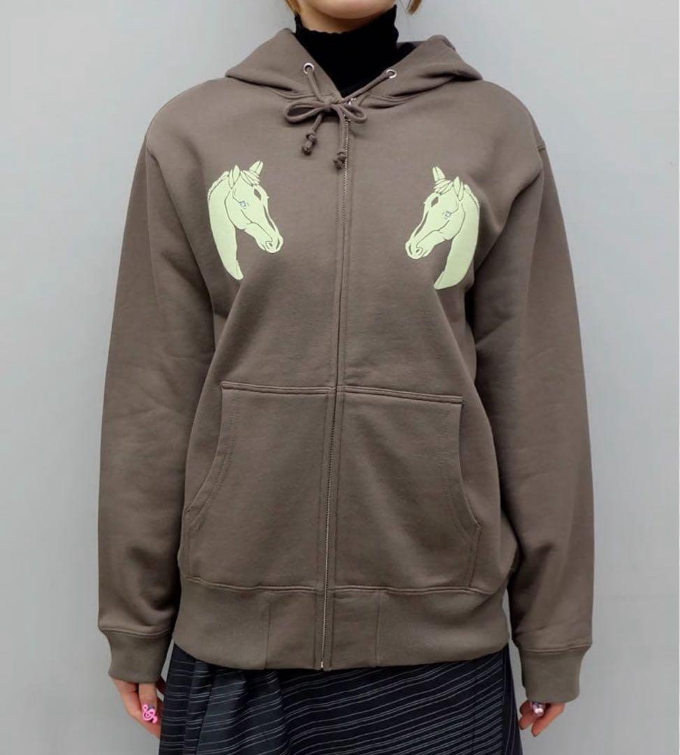 shury Labyrins パーカー Dont Cry Horse Zip