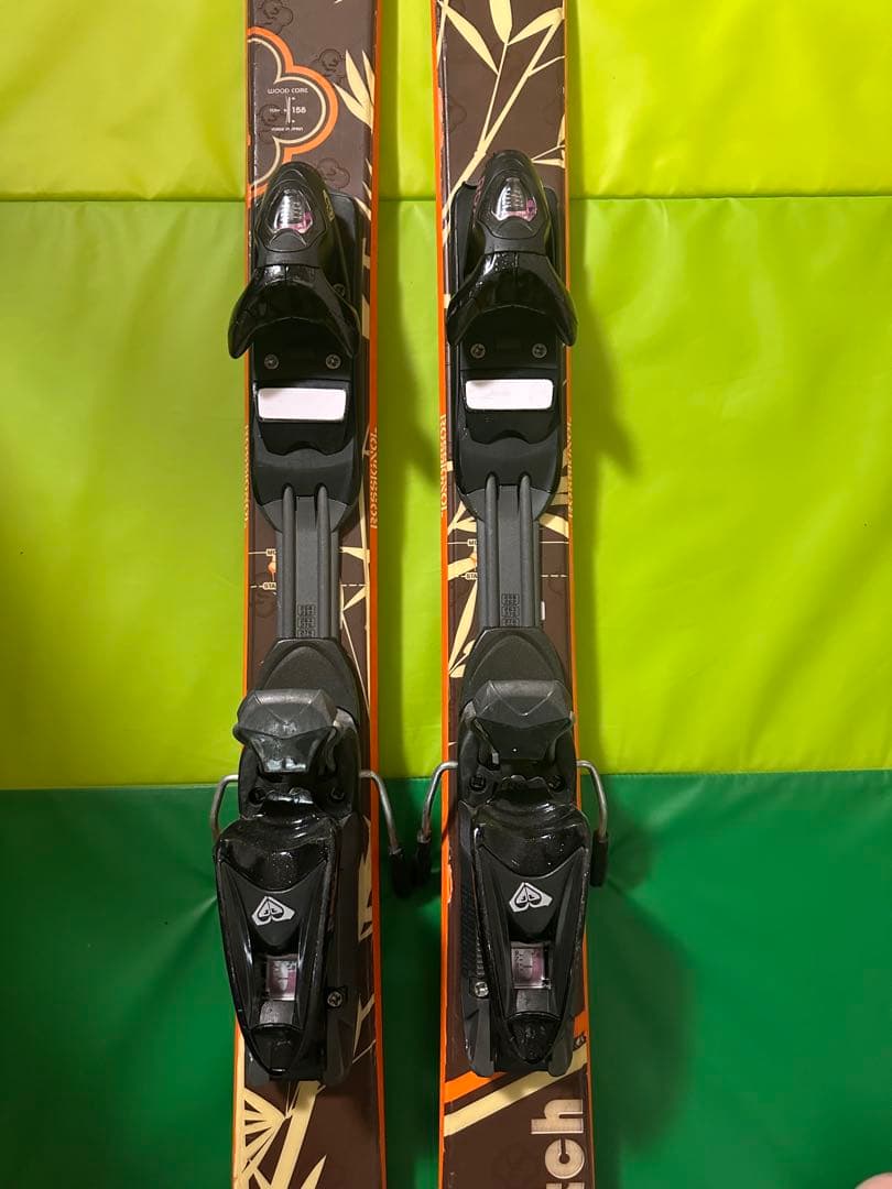 ロシニョール　scratch 竹模様　ROXY フリーライド　ツインチップ