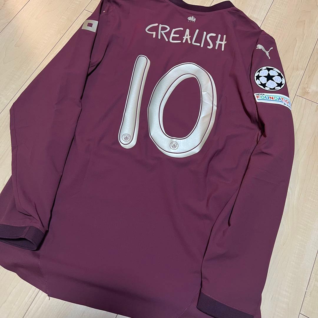 【新品未使用】24/25マンチェスターシティ No.10グリーリッシュ3rd