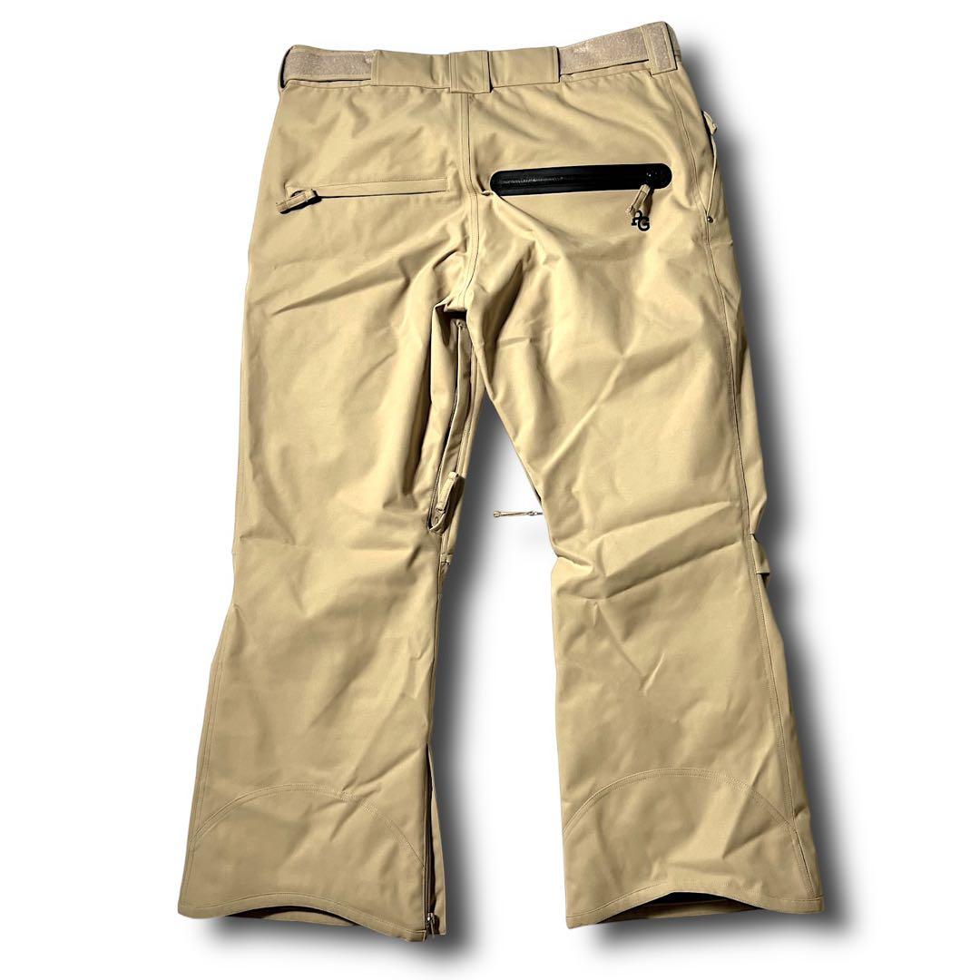 ベージュ パーリーゲイツ 定3.9万 防汚防水防風 ストレッチ スノーウェア