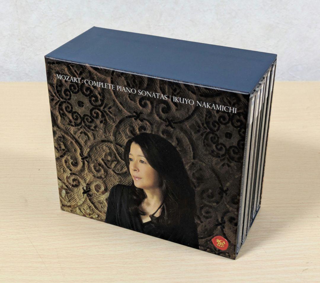 6CD BOX 帯あり　仲道郁代／モーツァルト：ピアノ・ソナタ全集