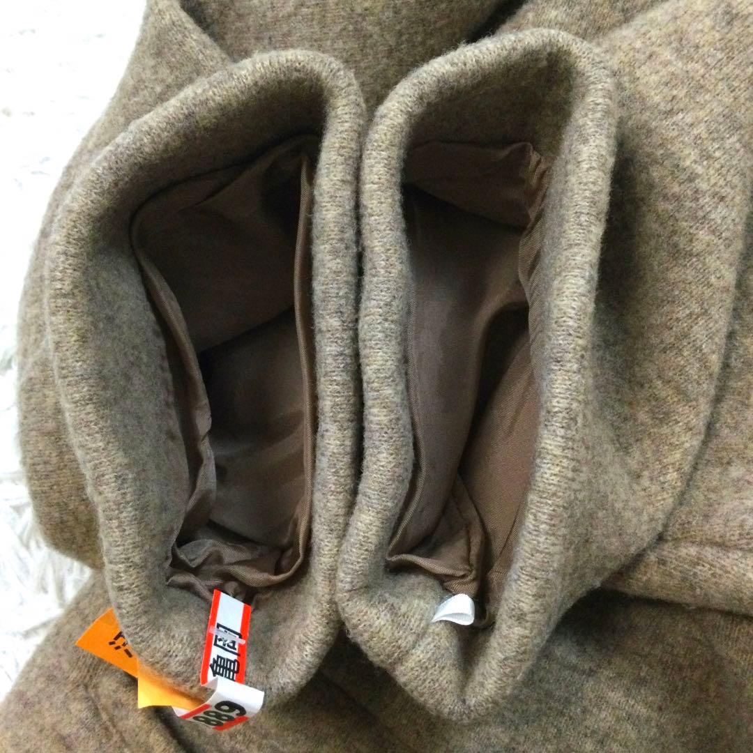 【美品】芽風★センソユニコ　クロスカラー オーバーコート 38