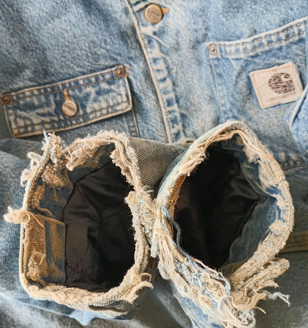 鬼フェード CARHARTT デニムカバーオール チョアコート vintage