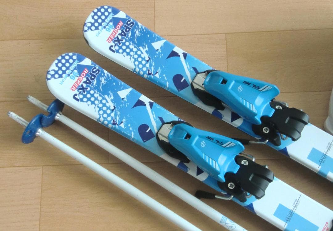 ■■送料無料■KAZAMA■子供用スキーセット■96/20■WAX済■男の子■■