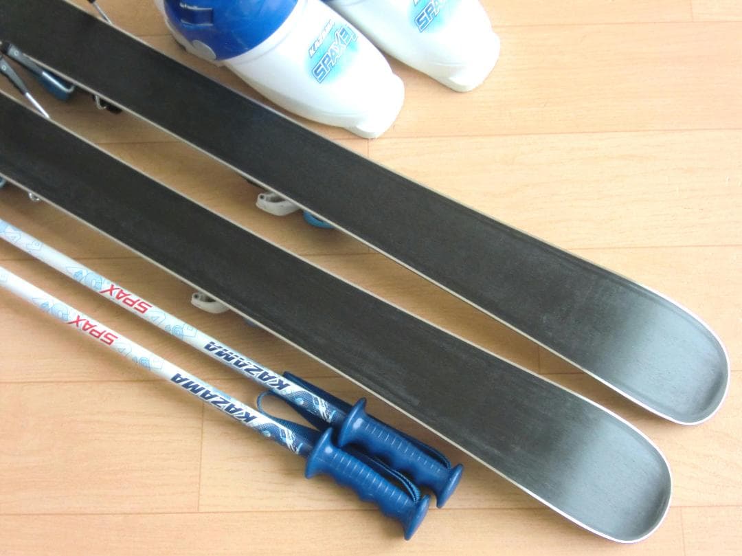 ■■送料無料■KAZAMA■子供用スキーセット■96/20■WAX済■男の子■■