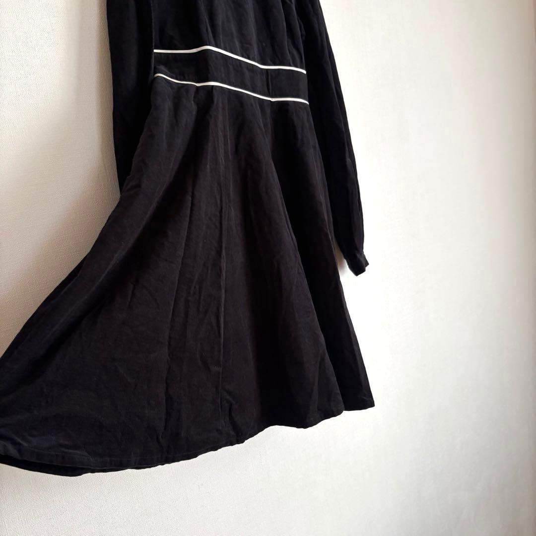 PAMEO POSEパメオポーズ　チャイナワンピース ボタン付き　Aライン　M