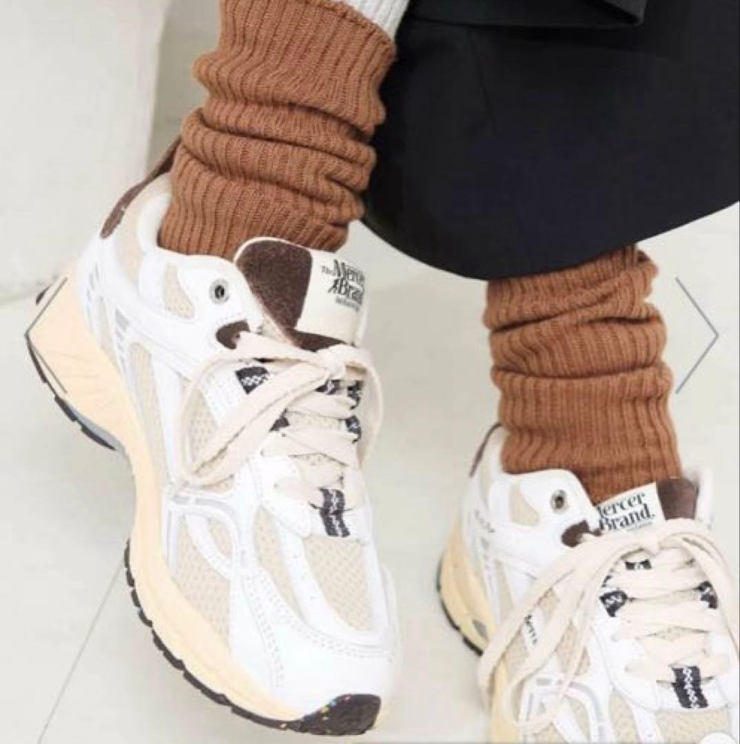 The Mercer Brand ホワイト スニーカー （37）23.5美品