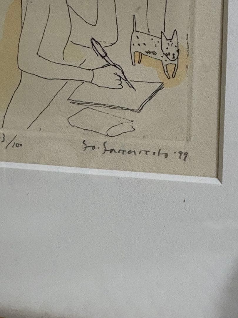 山本容子　letter 1999年