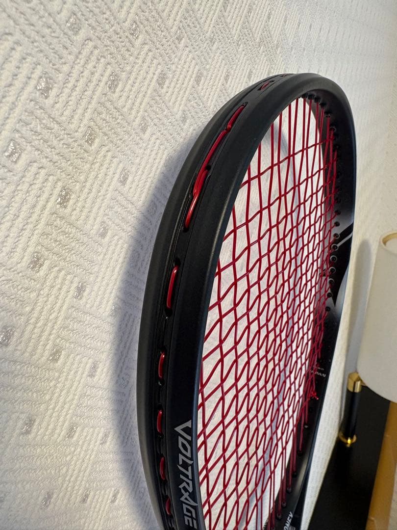 VOLTRAGE テニスラケット 黒/赤
