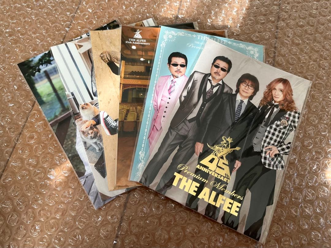 THE ALFEE 45th プレミアムメンバーズDVD5本セット ⭐︎美品