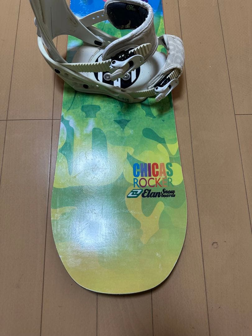 スノーボードビンディング セット　ELAN 142cm FLUX sizeS