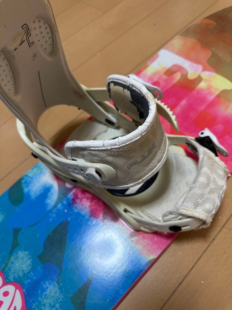 スノーボードビンディング セット　ELAN 142cm FLUX sizeS