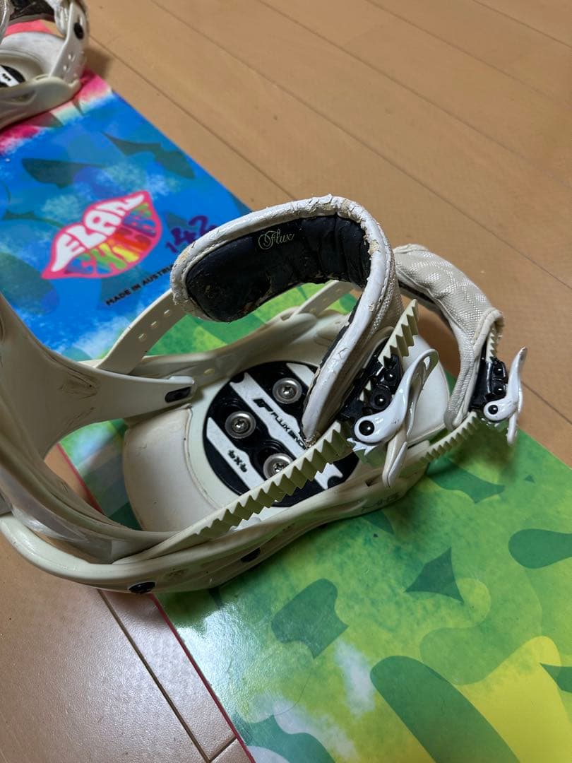 スノーボードビンディング セット　ELAN 142cm FLUX sizeS