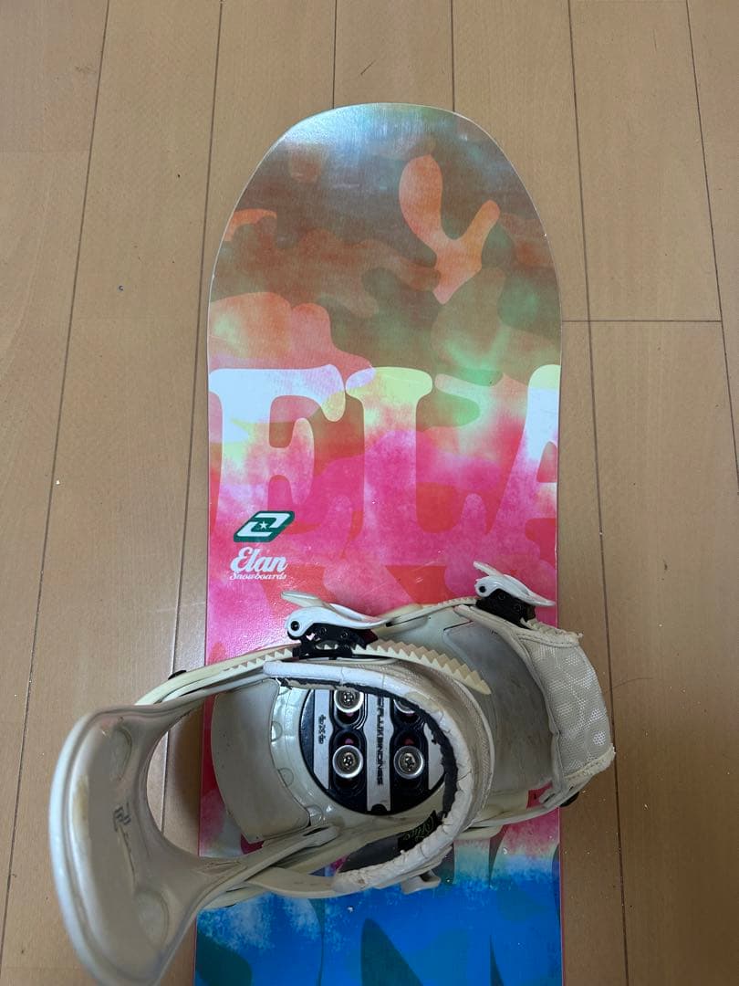 スノーボードビンディング セット　ELAN 142cm FLUX sizeS