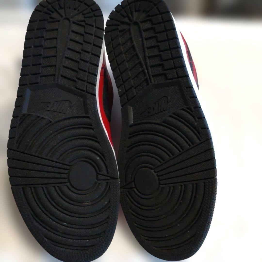 シューズ(男性用) AIR JORDAN 1LOW GYM RED 27cm