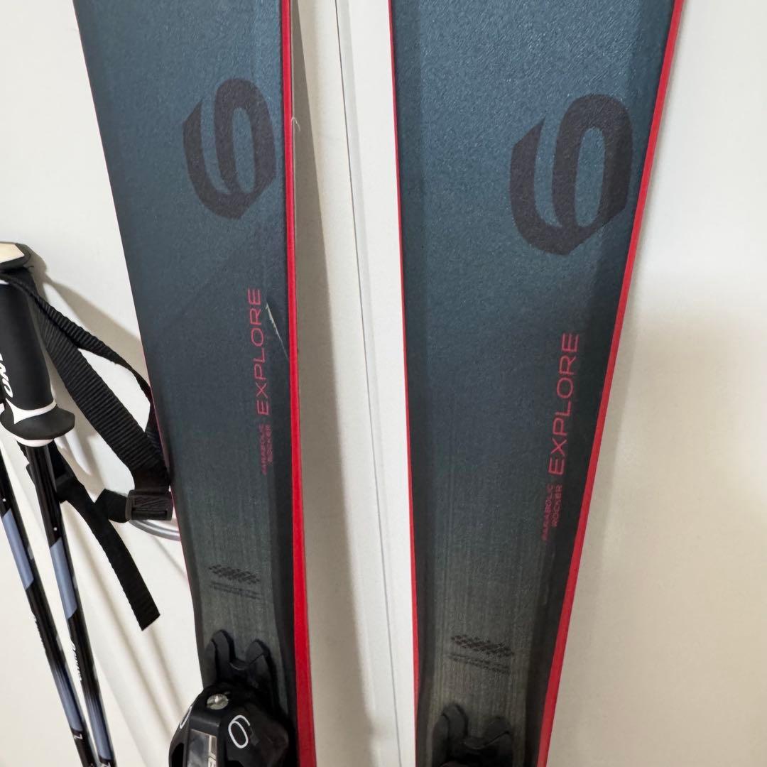 専用ELAN EXPLORE6 152cmスキー 即乗りセット