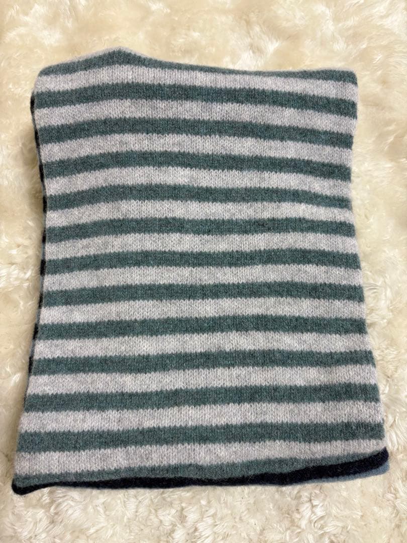 値下げ交渉中　未使用タグ付　【ERIBE】SCOTLAND スヌード