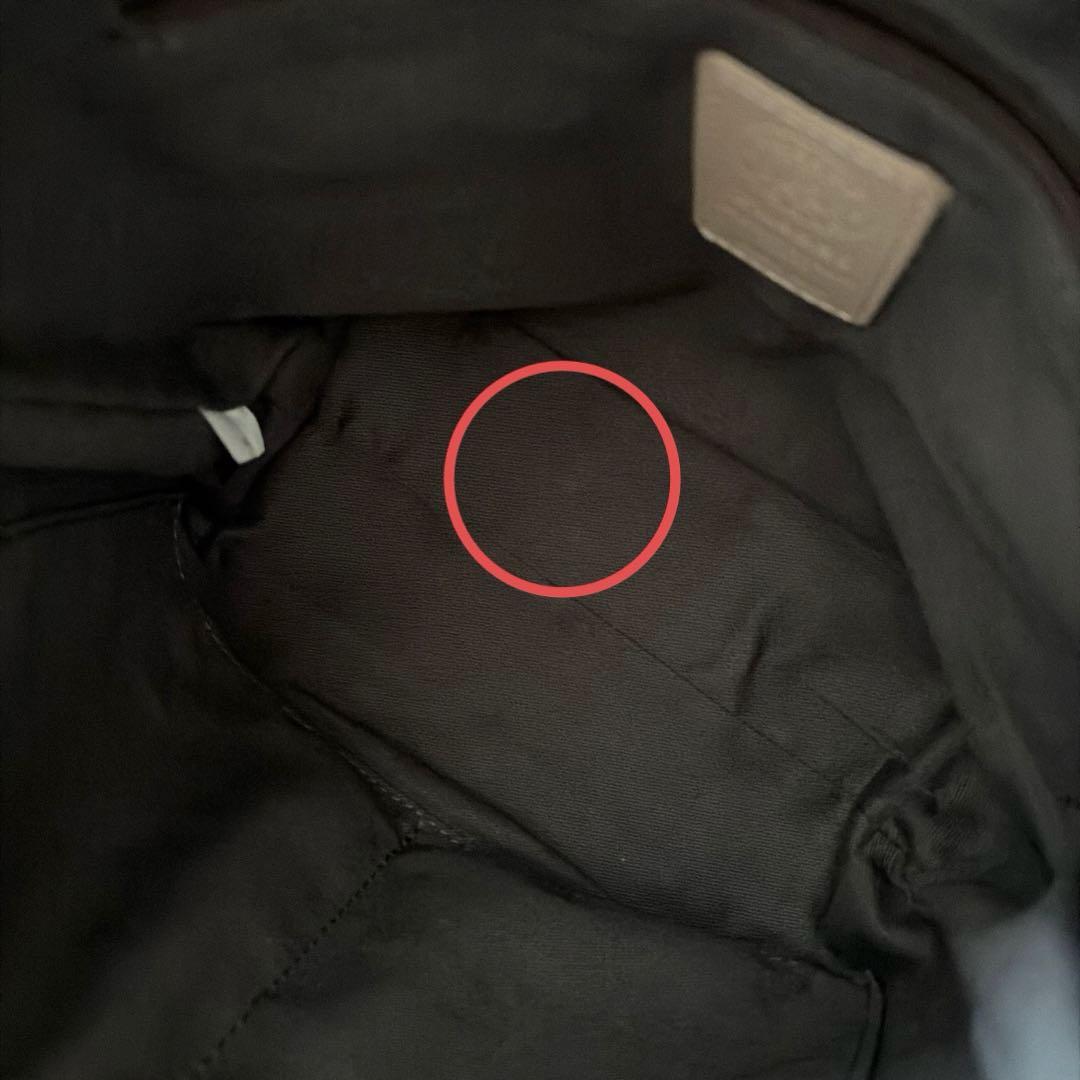 美品＊ラシット コーデュラナイロン2WAYシンプルショルダーバッグ