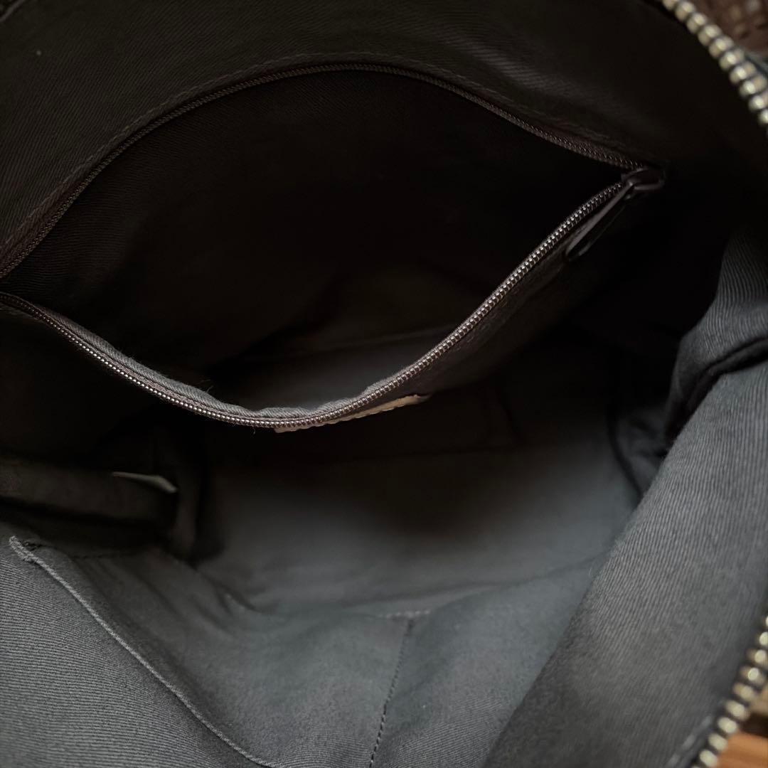 美品＊ラシット コーデュラナイロン2WAYシンプルショルダーバッグ