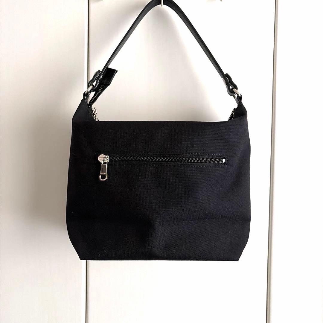 美品＊ラシット コーデュラナイロン2WAYシンプルショルダーバッグ