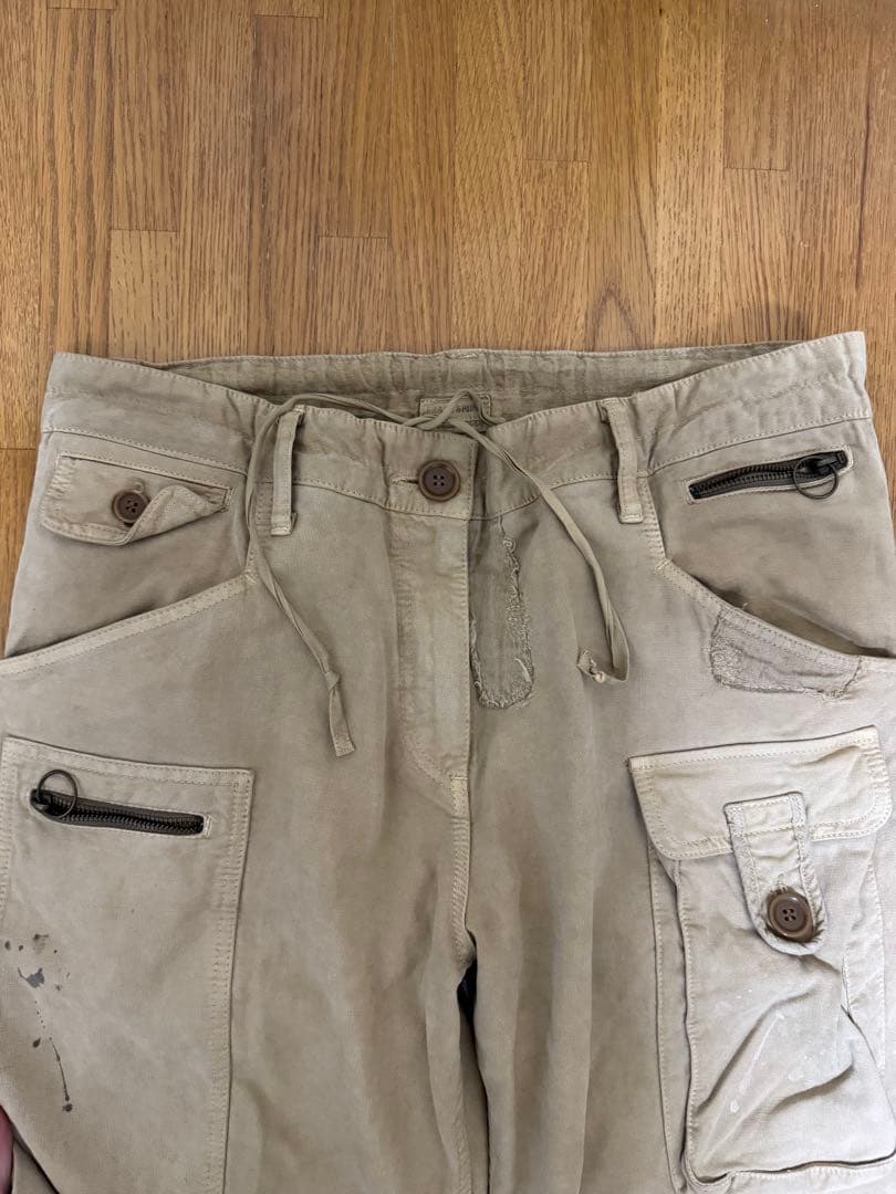 シェアースピリット ベージュ カーゴパンツ