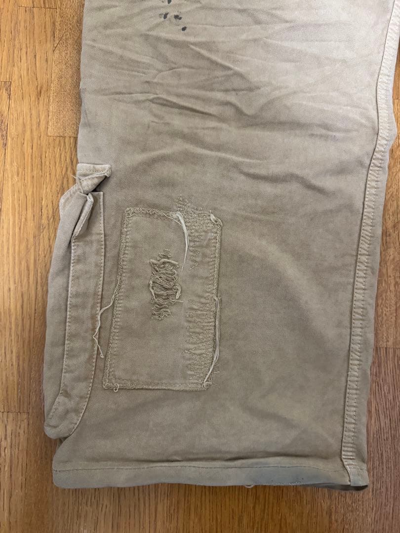 シェアースピリット ベージュ カーゴパンツ