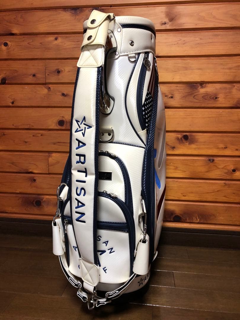 アサヒ　ARTISANデザイン キャディバッグ