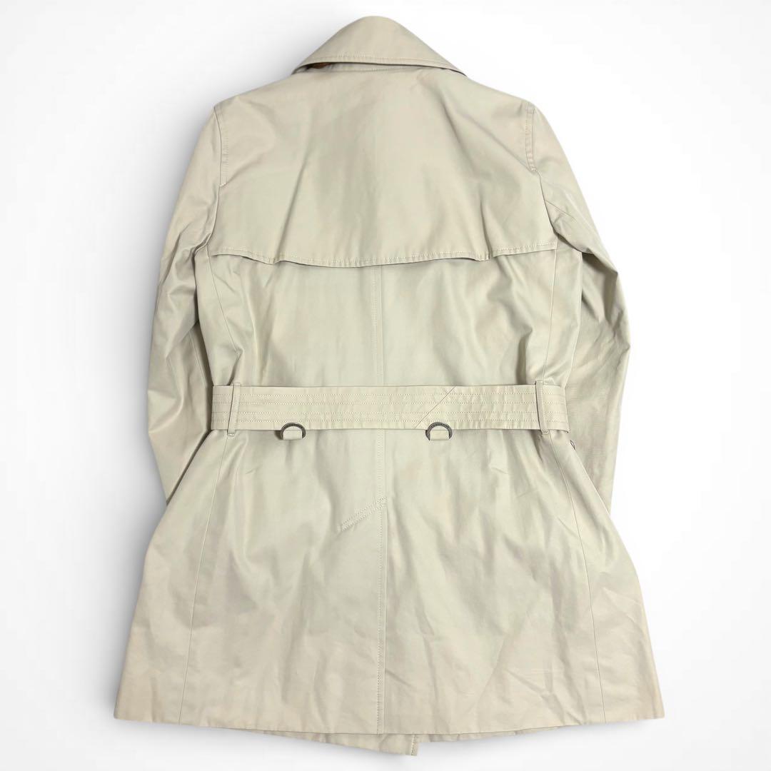 美品 バーバリーロンドン ノバチェック トレンチコート ベルト ベージュ 38