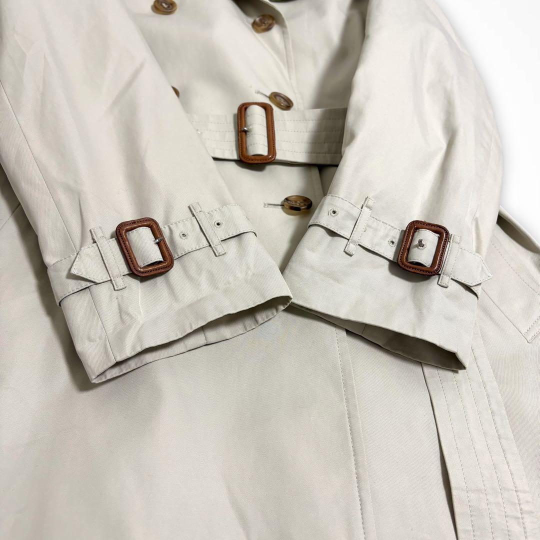 美品 バーバリーロンドン ノバチェック トレンチコート ベルト ベージュ 38