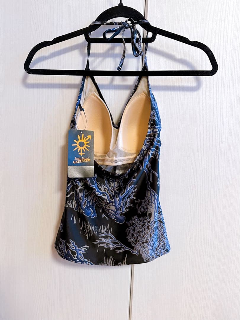 jean paul gaultierの水着 未使用タグ付き42 黒　ゴルチェ