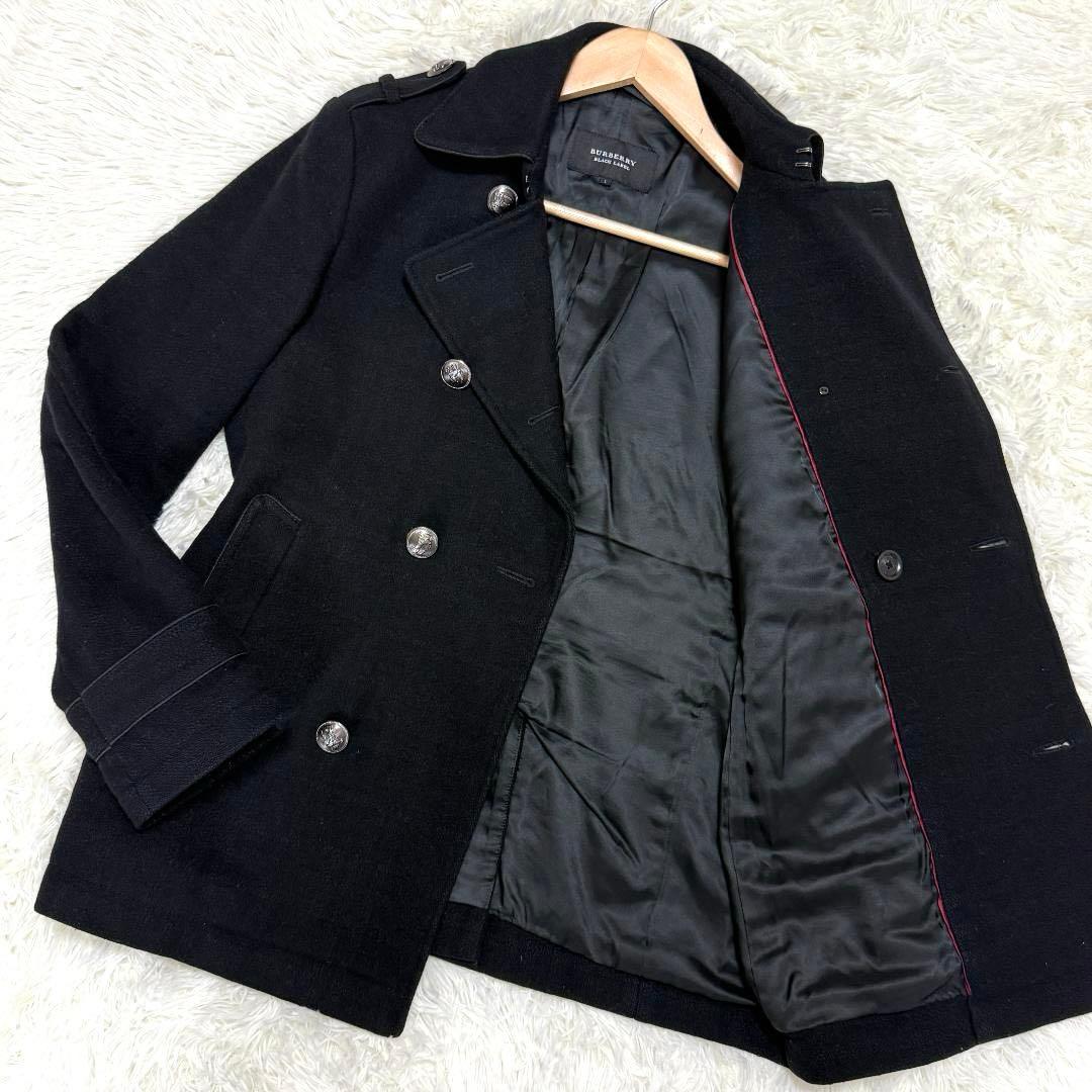 Maktub様✨バーバリーブラックレーベル シャドーチェック 銀ボタン メルトン