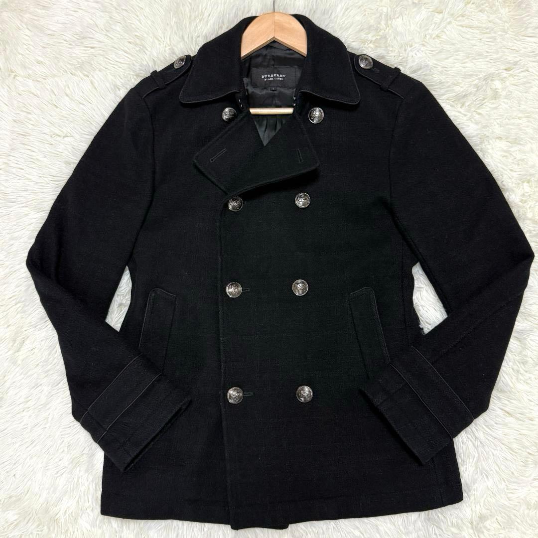 Maktub様✨バーバリーブラックレーベル シャドーチェック 銀ボタン メルトン