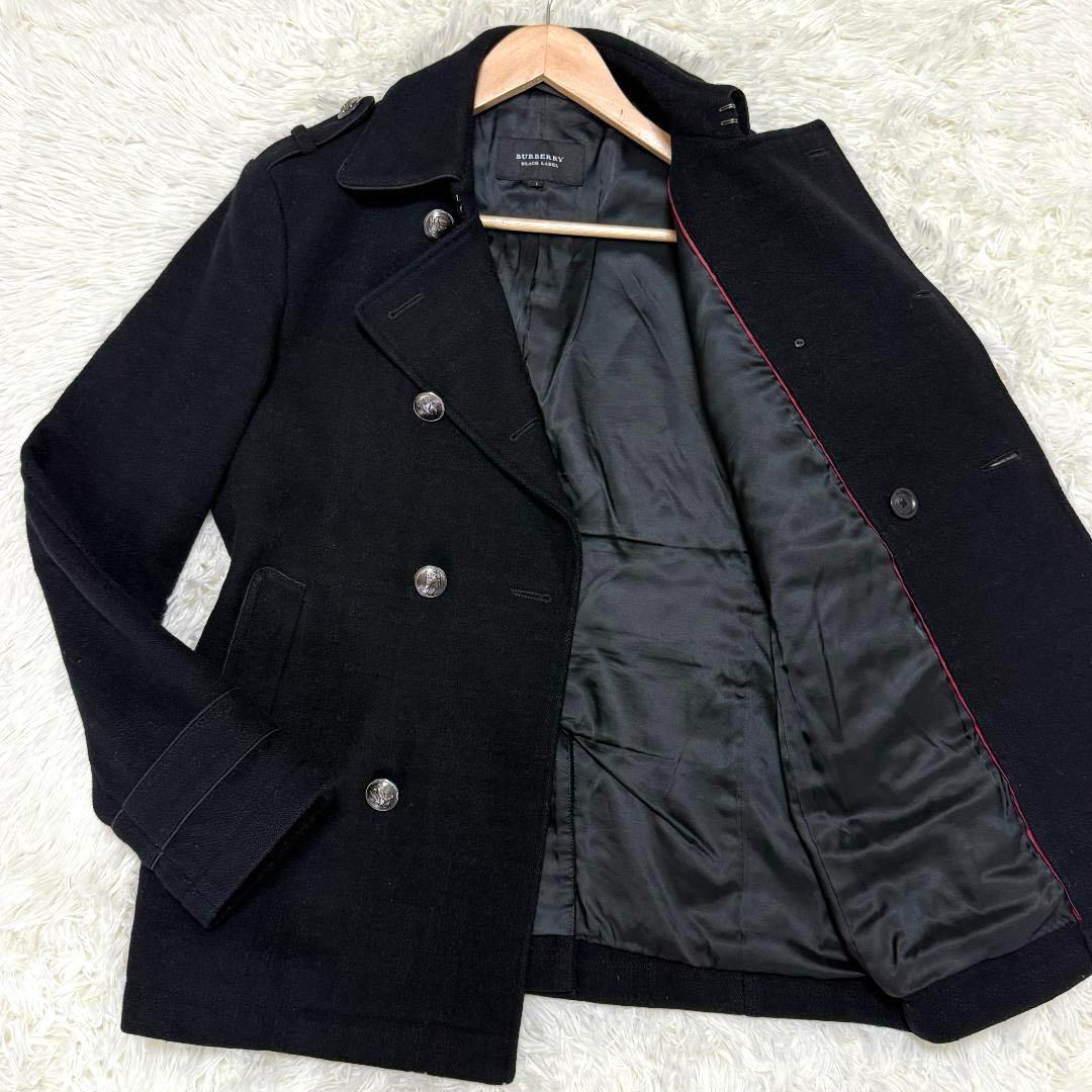 Maktub様✨バーバリーブラックレーベル シャドーチェック 銀ボタン メルトン