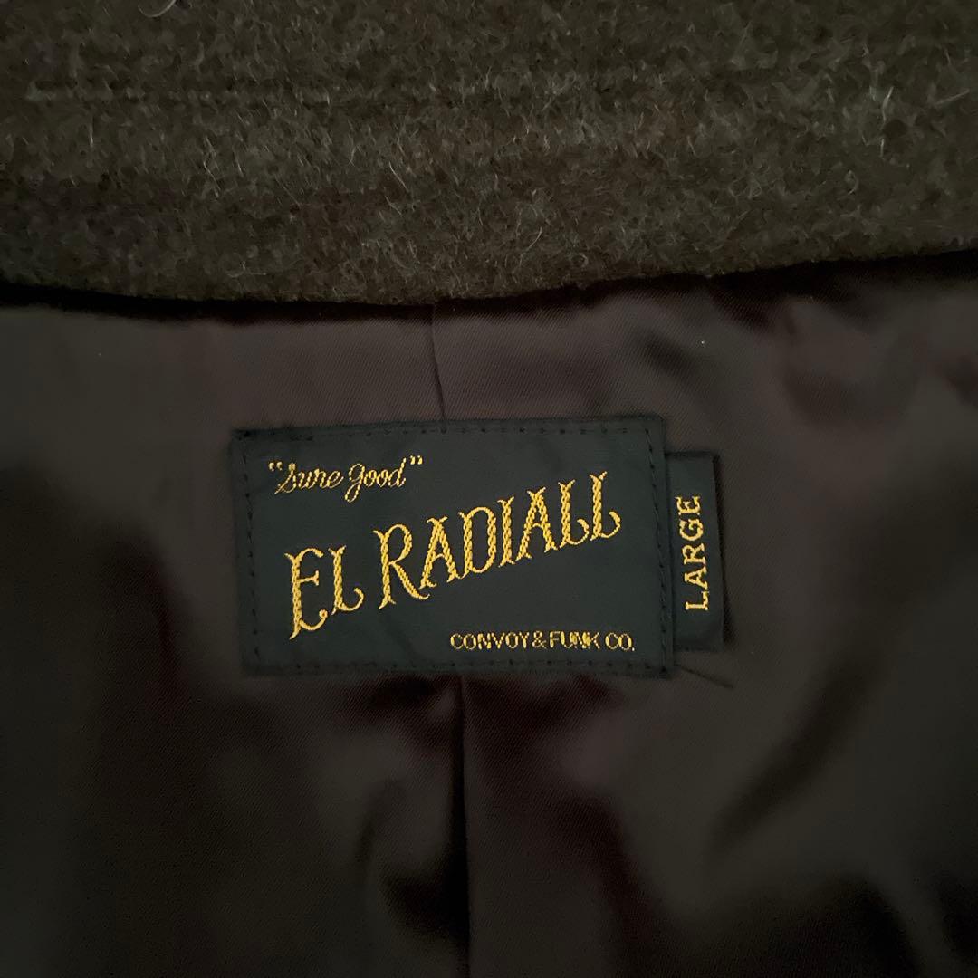 美品！RADIALL ラディアル　ウールジャケット、コート　サイズＬ