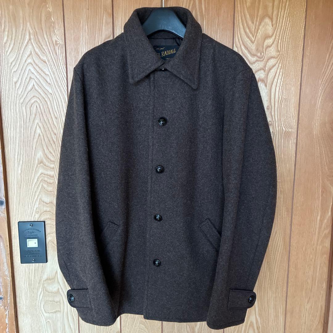 美品！RADIALL ラディアル　ウールジャケット、コート　サイズＬ