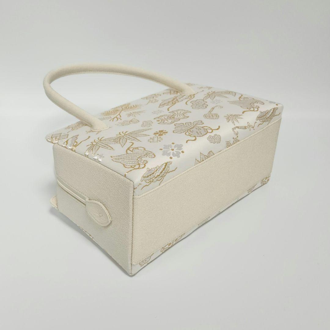 和装バッグ　利休バッグ　金蘭織物 入卒式　結婚式　商品番号:82-s