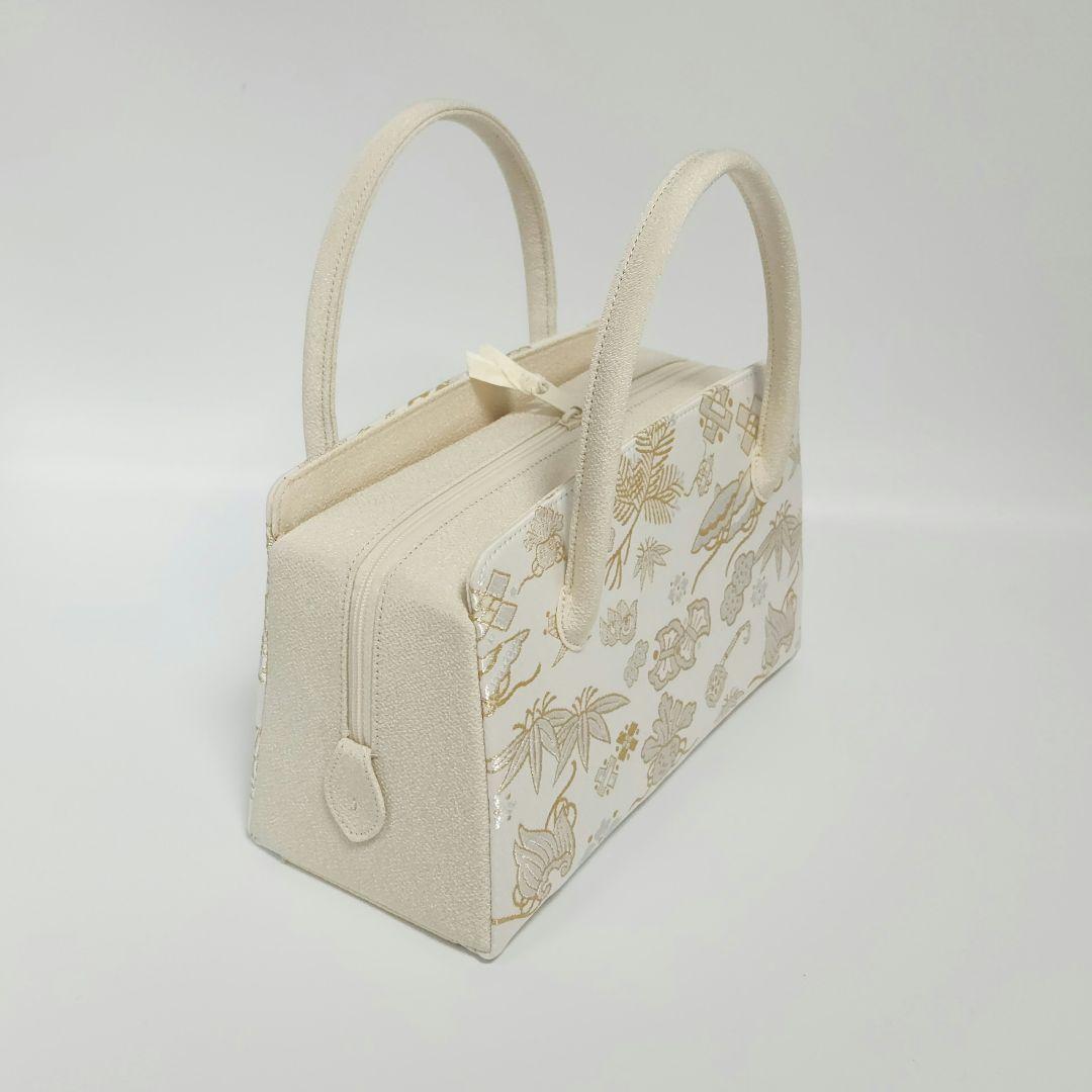 和装バッグ　利休バッグ　金蘭織物 入卒式　結婚式　商品番号:82-s