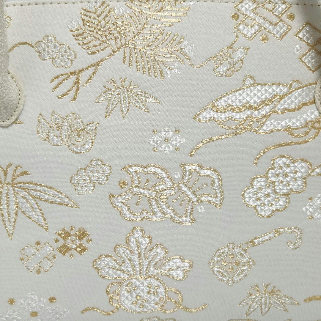 和装バッグ　利休バッグ　金蘭織物 入卒式　結婚式　商品番号:82-s
