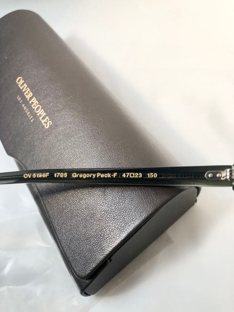 未使用 OLIVER PEOPLES Gregory Peck-F 日本製