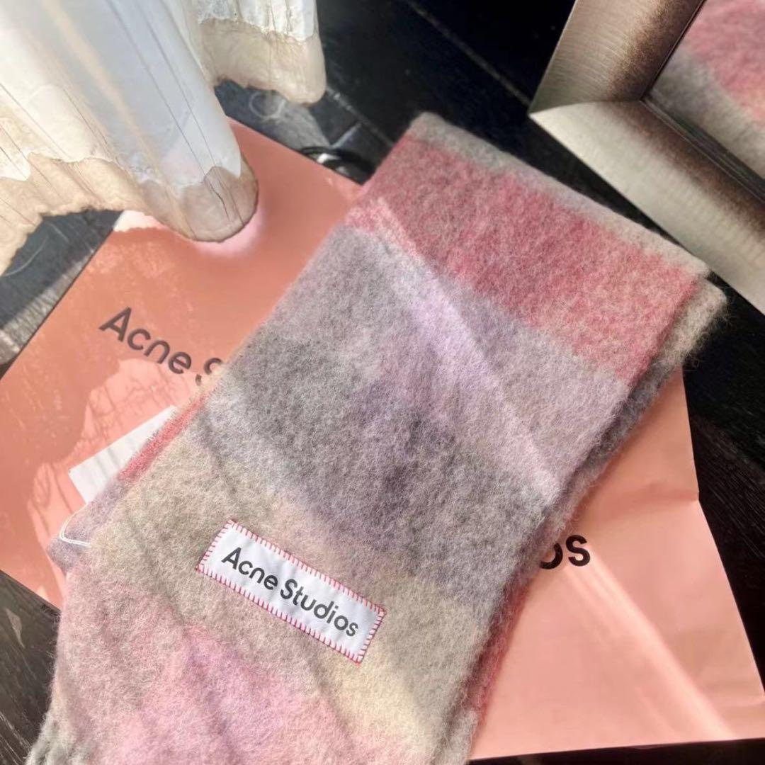 Acne Studios マルチカラーマフラー