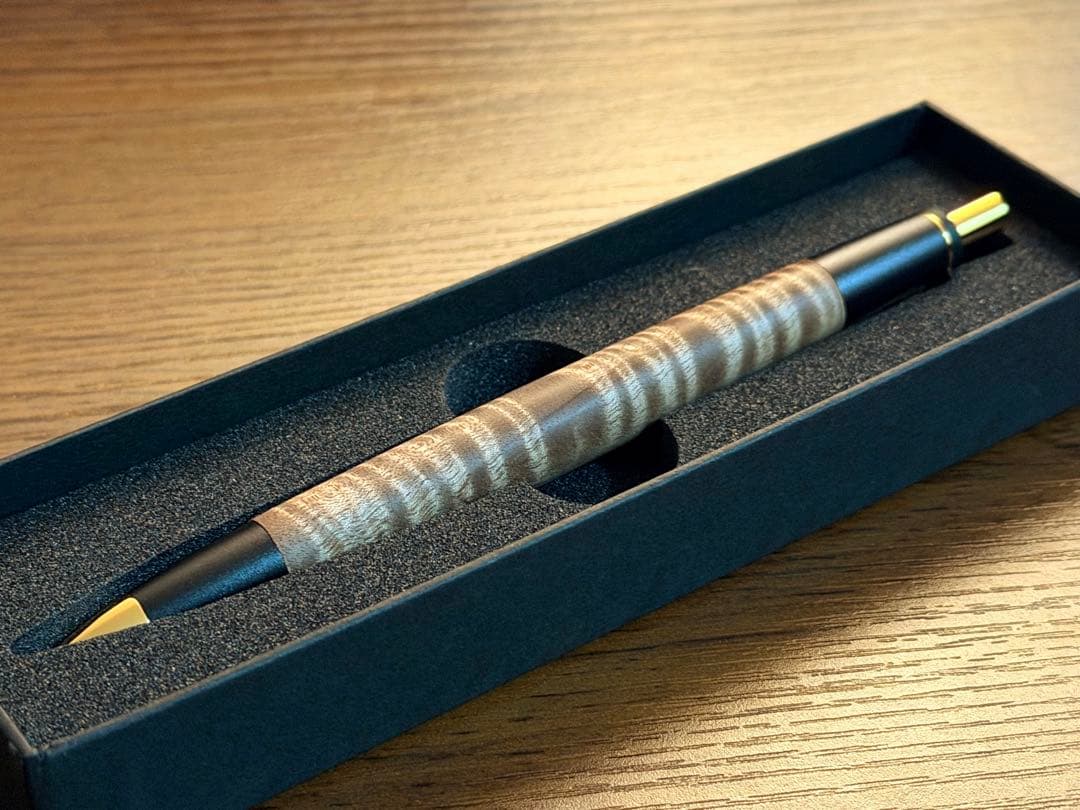 あけぼの工房 ジェニュインマホガニープレミアムグレネード シャープペン 0.5